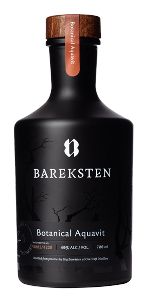 Bareksten Aquavit bottle