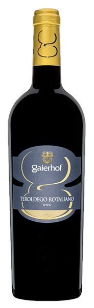 Gaierhof teroldego bottle