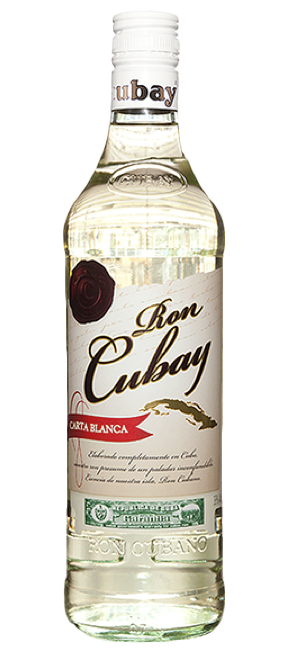 Ron Cubay Carta Blanca bottle