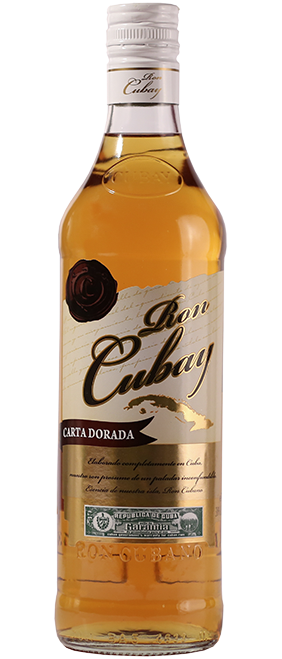Ron Cubay Carta Dorada bottle