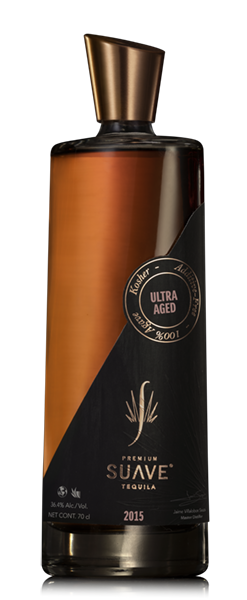 Suave Ultra aged Tequila bottle