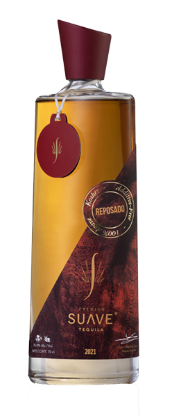 Suave Reposado tequila bottlele