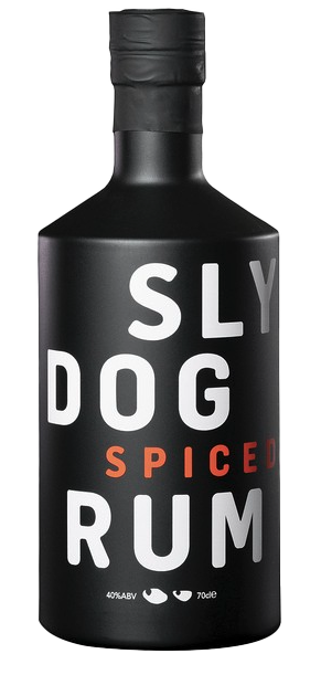 Sly Dog rum bottle