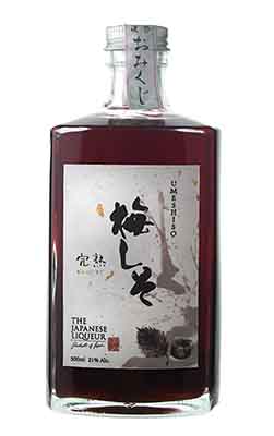 Umeshiso Liqueur bottle