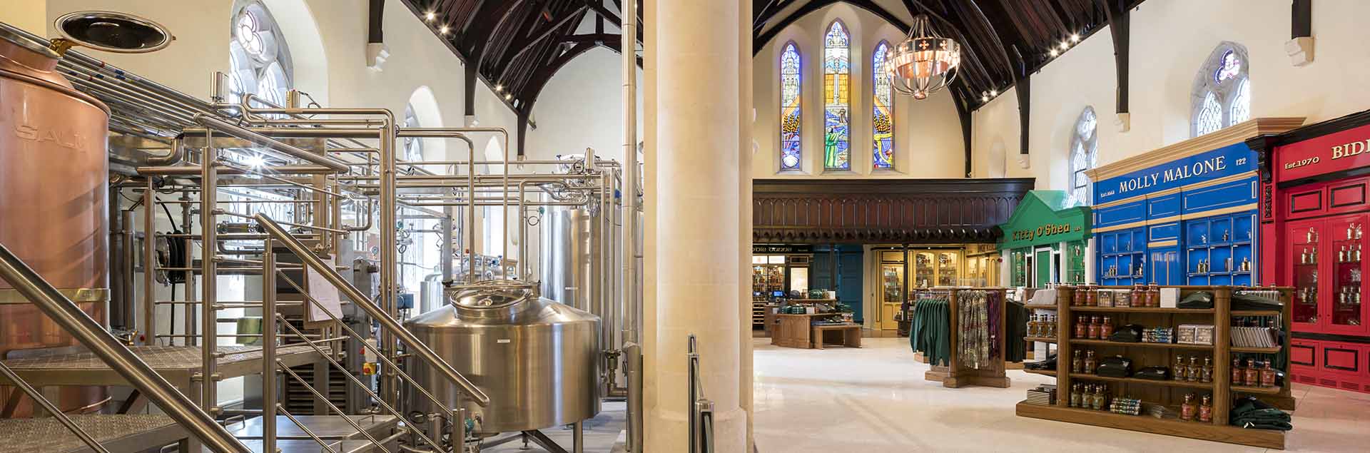 Distillery interior