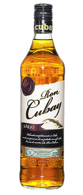 Ron Cubay  Anejo bottle