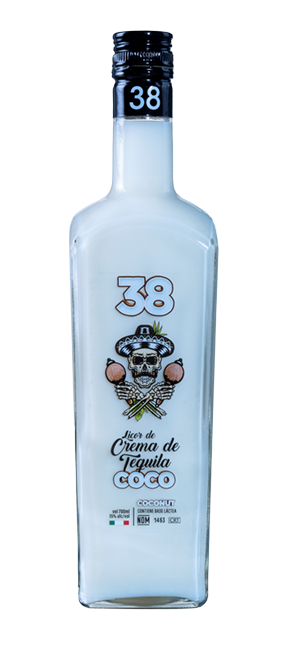 Tequila Coconut bottle